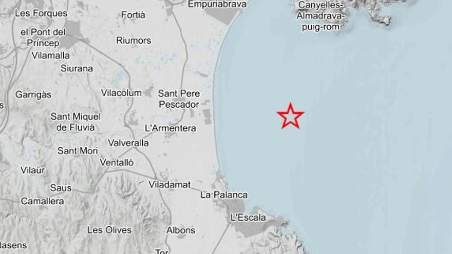 L&#039;Alt Empordà registra un terratrèmol de magnitud 1,5