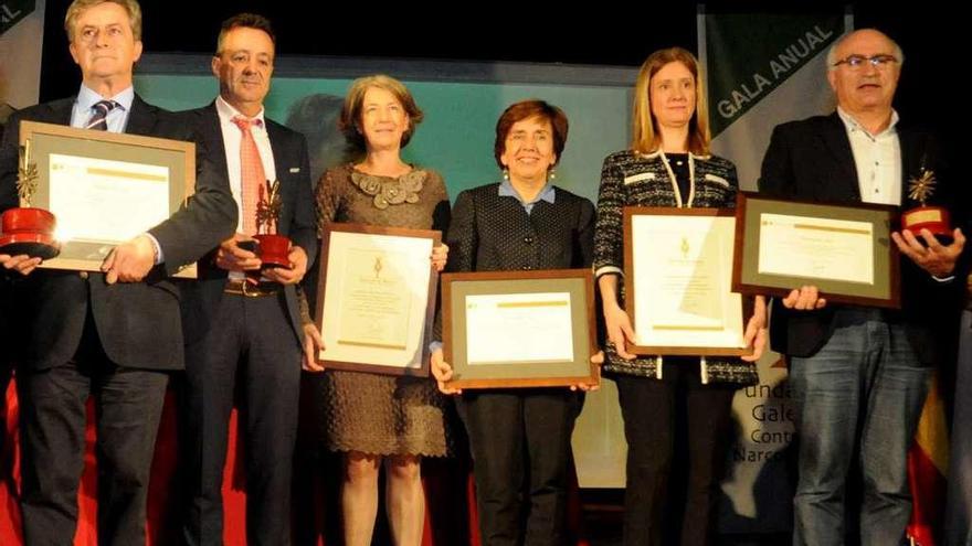 Eloy Quirós, Juan C. Coello, Blanca García, Isabel Pérez, Cristina Vega y Eloy Magariños. // Iñaki Abella