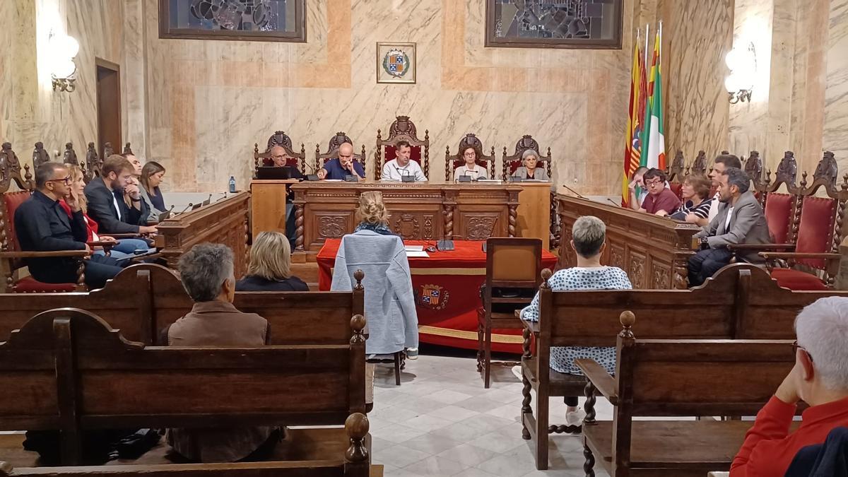 Ple de dijous a l'Ajuntament de Berga