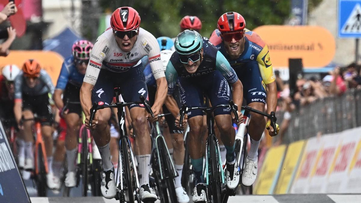 Paul Magnier toma ventaja antes de ganar al esprint la 18ª etapa del Giro de Italia