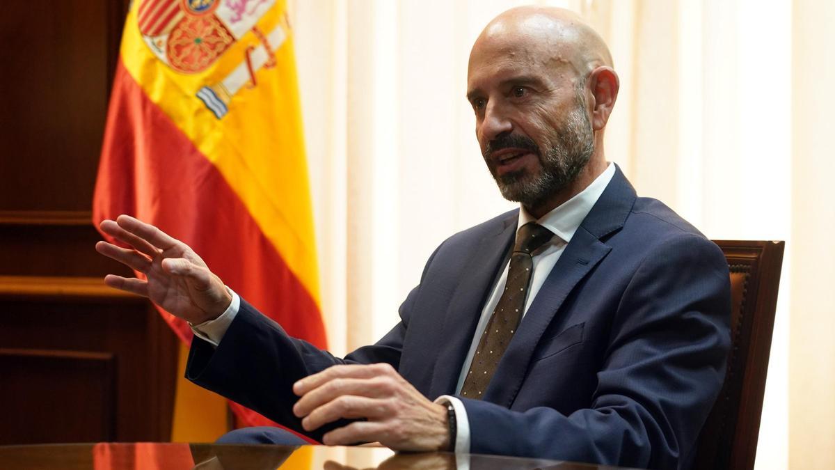 El subdelegado del Gobierno en Málaga, Javier Salas.