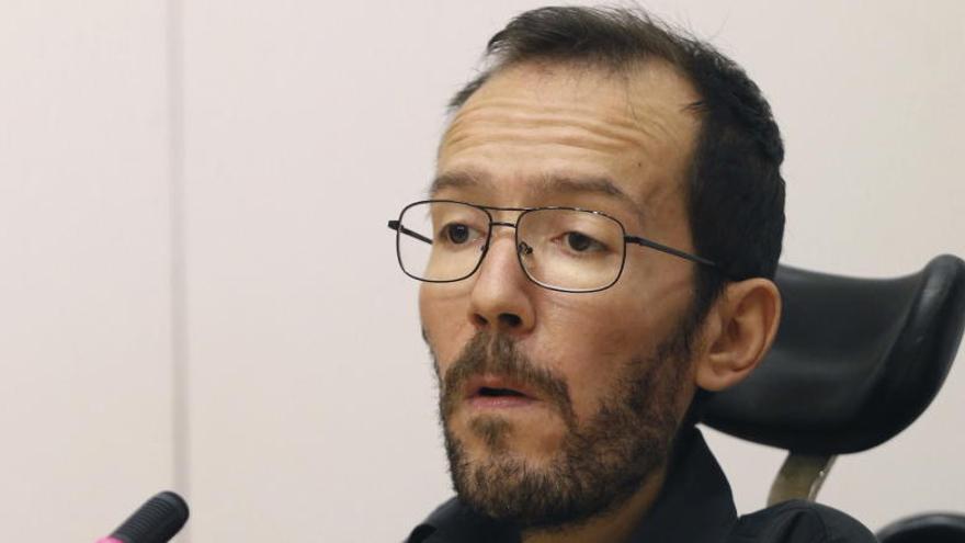 Pablo Echenique, secretario de Organización de Podemos.