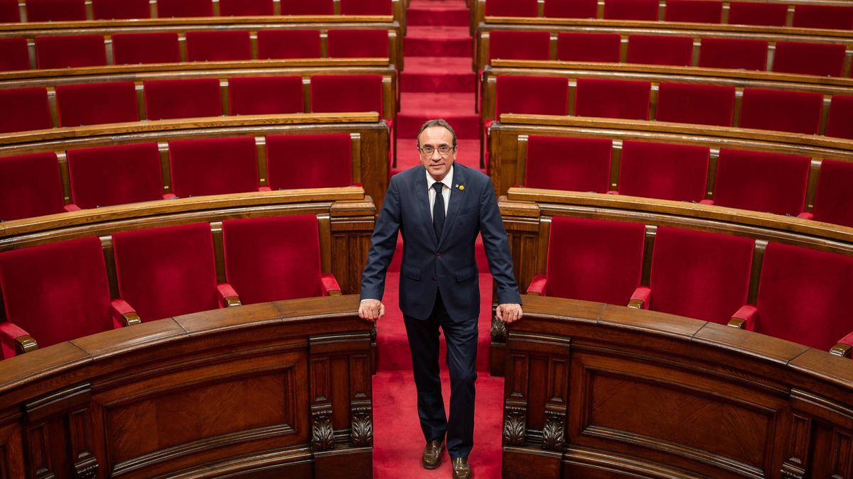 Entrevista al presidente del Parlament de Catalunya, Josep Rull