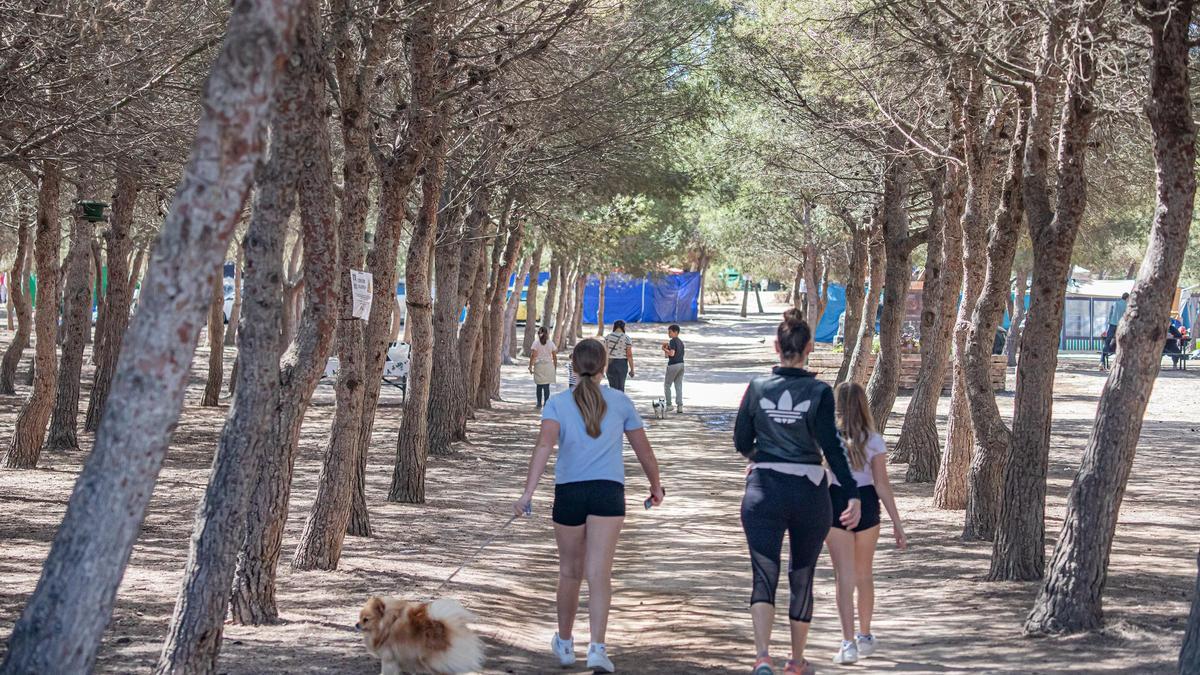 Zona recreativa de Lo Albentosa "Eduardo Gil Rebollo" junto al parque natural