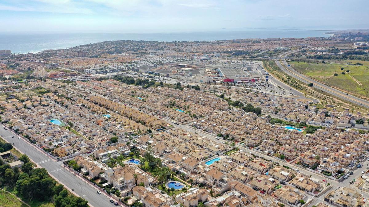 Vista aérea de Orihuela Costa