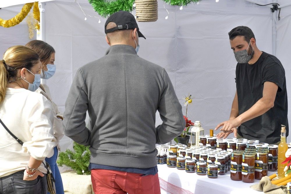 Mercadillo navideño en Moya