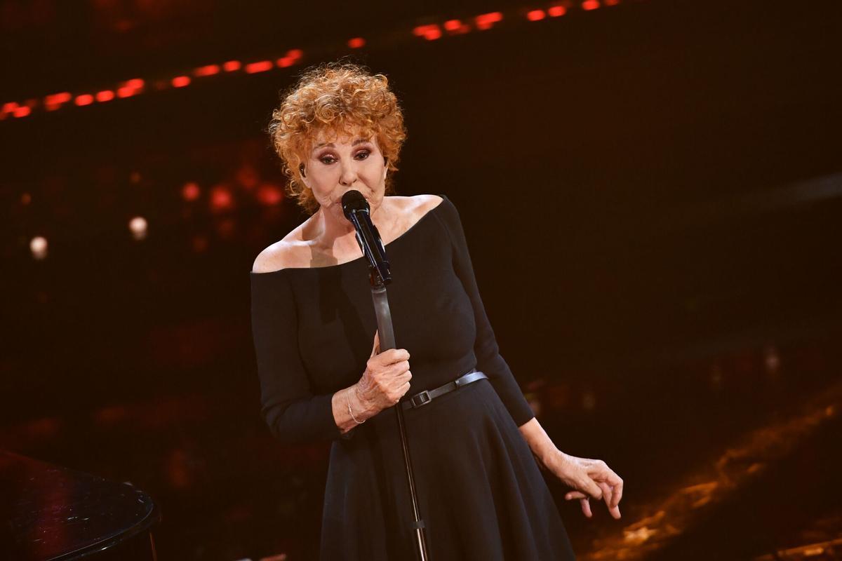 La cantante italiana Ornella Vanoni.