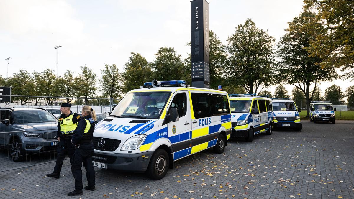 Archivo - Policía en Malmoe, Suecia (archivo)