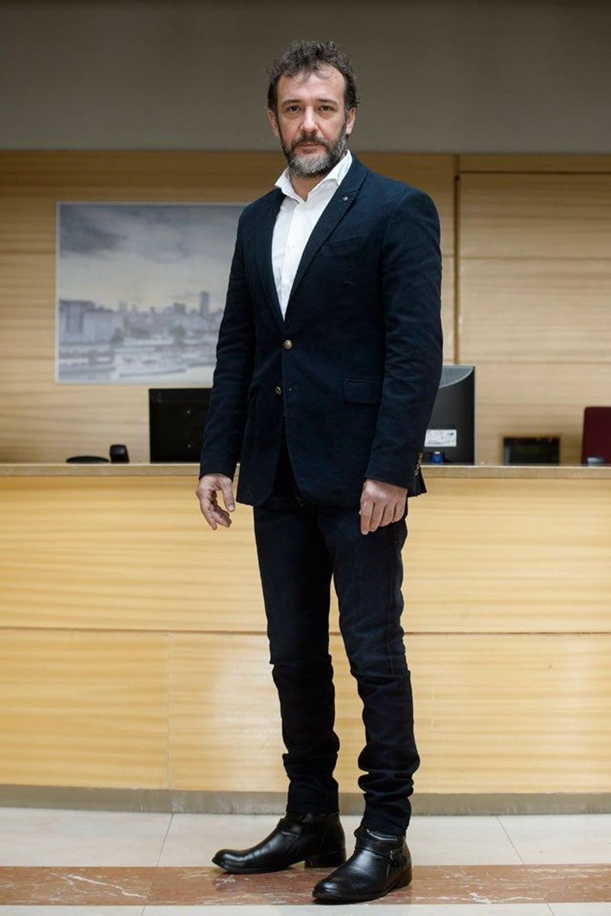 José Luis García Pérez en la presentación de la segunda temporada de Bajo sospecha