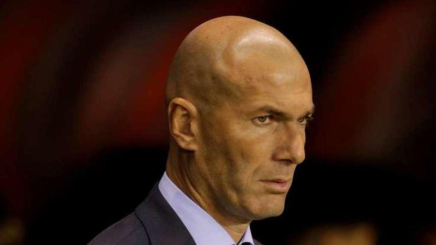 El galo Zinedine Zidane, técnico del Real Madrid.