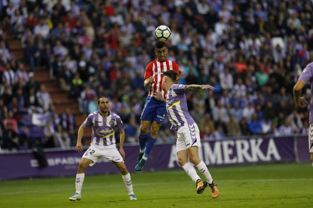 El Valladolid - Sporting, en imágenes