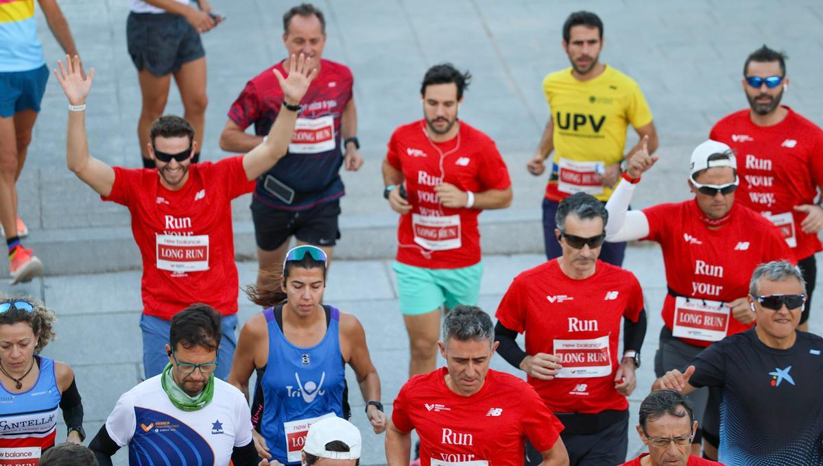 Entrenamiento long Run New Balance previo a la Maratón de Valencia