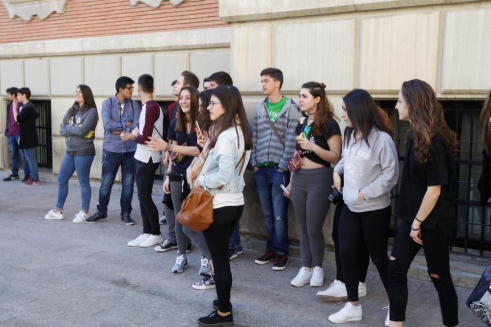 Manifestación en Murcia contra la Lomce