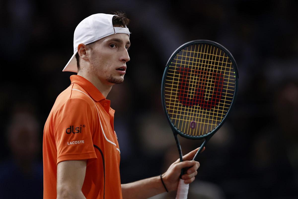 Humbert, durante el partido