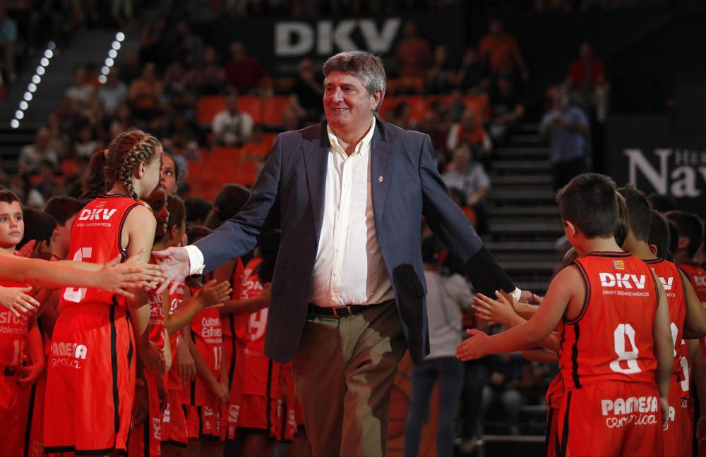 Todas las imágenes de la emotiva presentación del Valencia Basket 2016/17