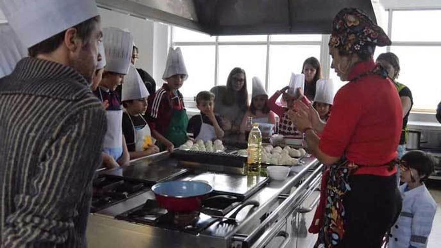 Cocina del mundo para los niños de Luarca