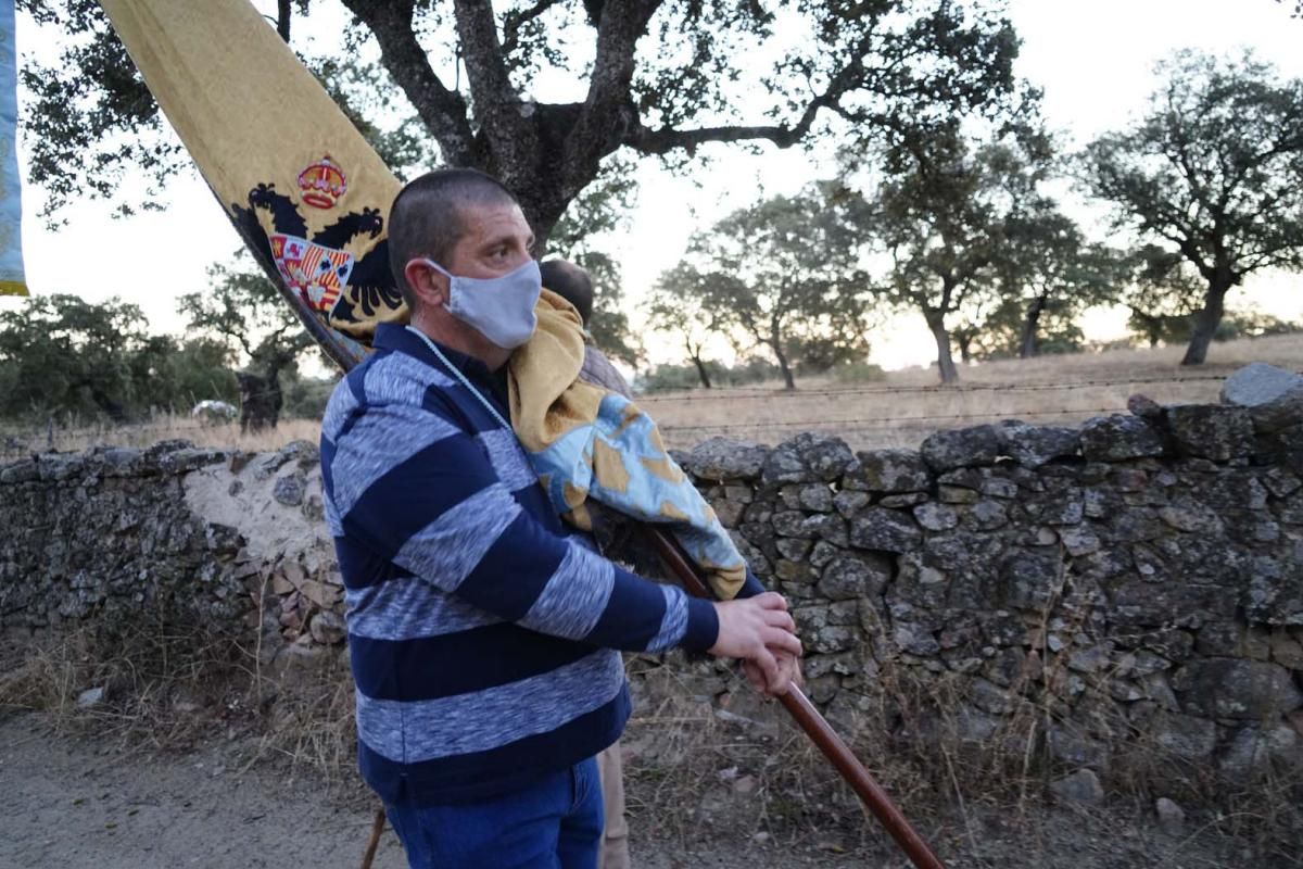 La Virgen de Luna regresa a su santuario desde Villanueva de Córdoba