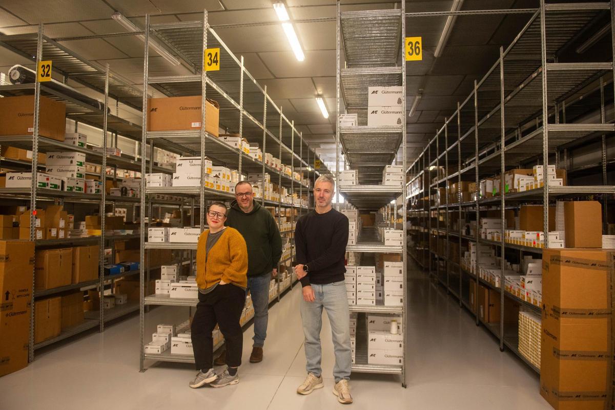 Comercial Ditex, en el polígono de Pocomaco