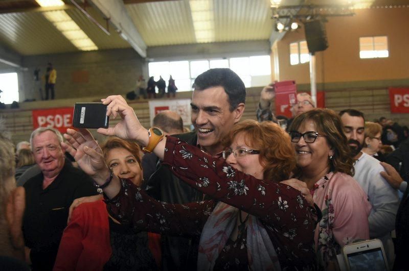 Pedro Sánchez celebra la Fiesta de la Rosa en Ayerbe