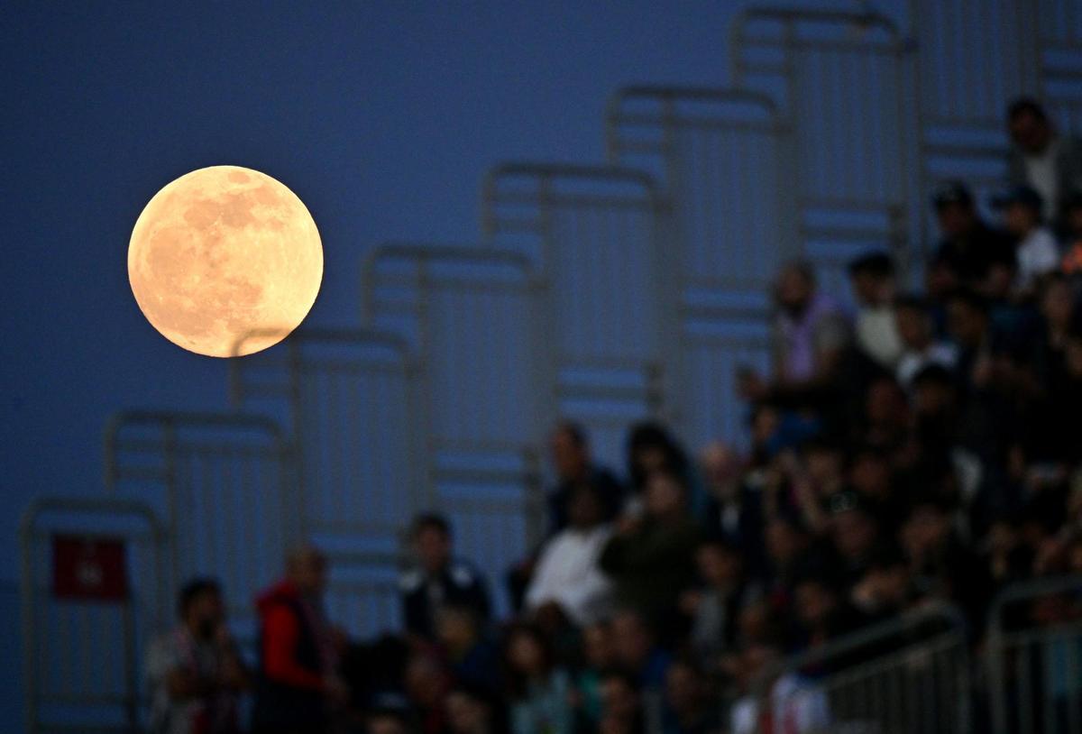 El eclipse desde Cagliari.