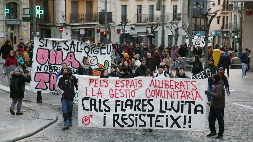 El desalojo de Cals Flares de Alcoy se paraliza a petición de la Sareb