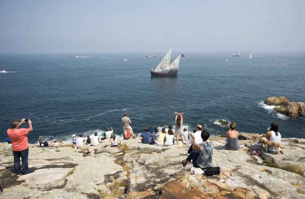 La Regata de Grandes Veleros abandona a A Coruña