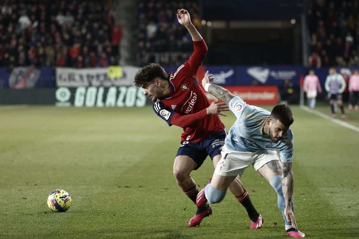 Tras tres partidos sin ganar, el Osasuna se ha alejado de los puestos europeos de LaLiga