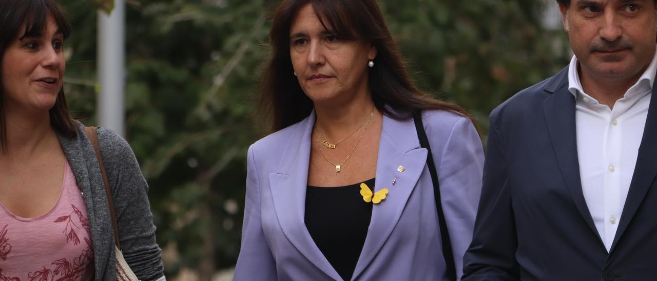 La presidenta de Junts, Laura Borràs