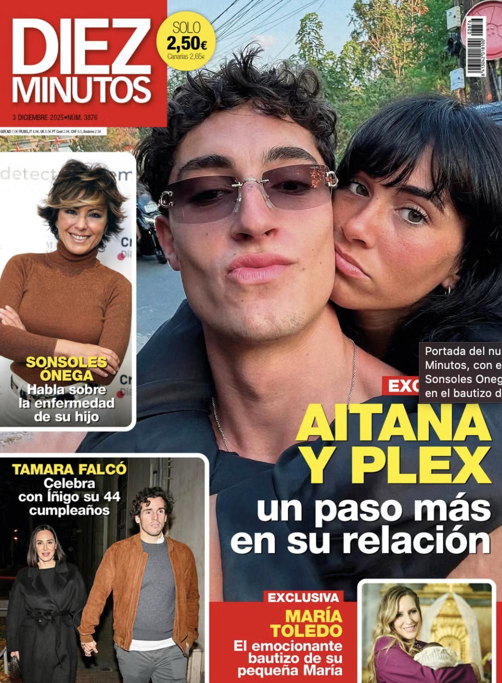 Portada 'Diez Minutos' del 26 de noviembre