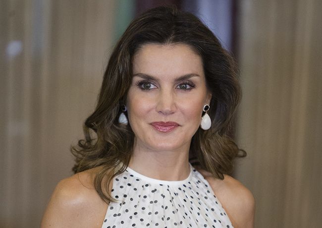 Doña Letizia, espectacular, en Santo Domingo
