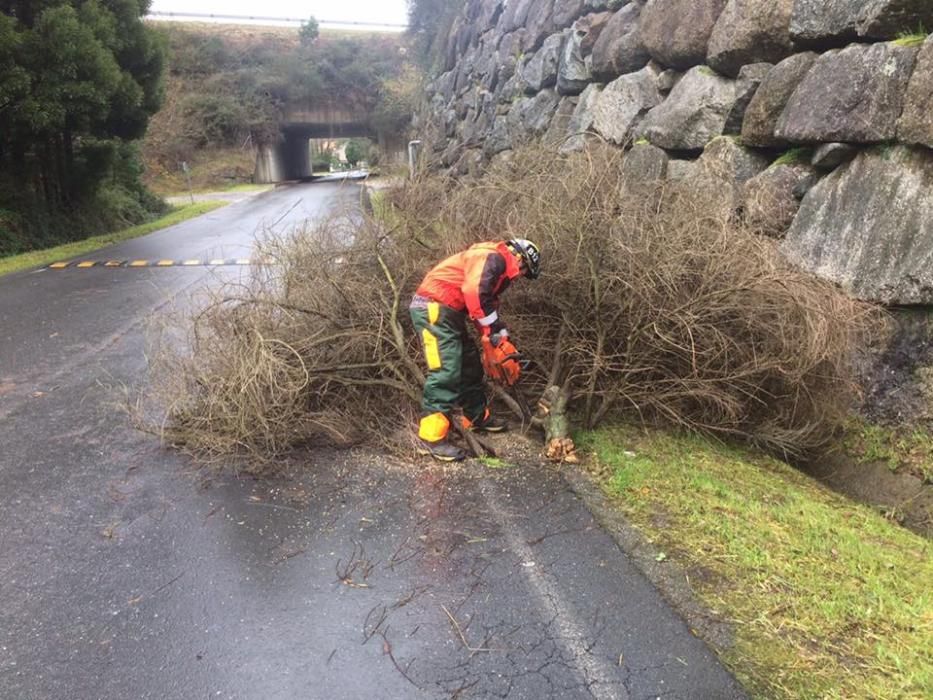 El trabajo de los servicios de emergencia