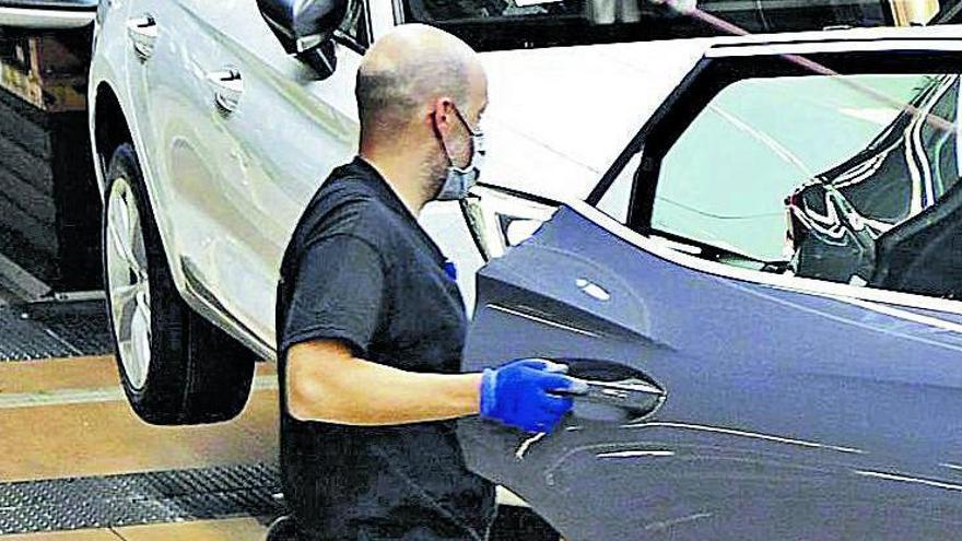 Cadena de producció del Cupra Formentor a Martorell