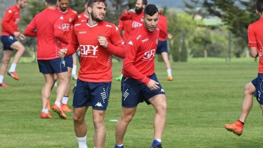 El Girona torna als entrenaments a Navata