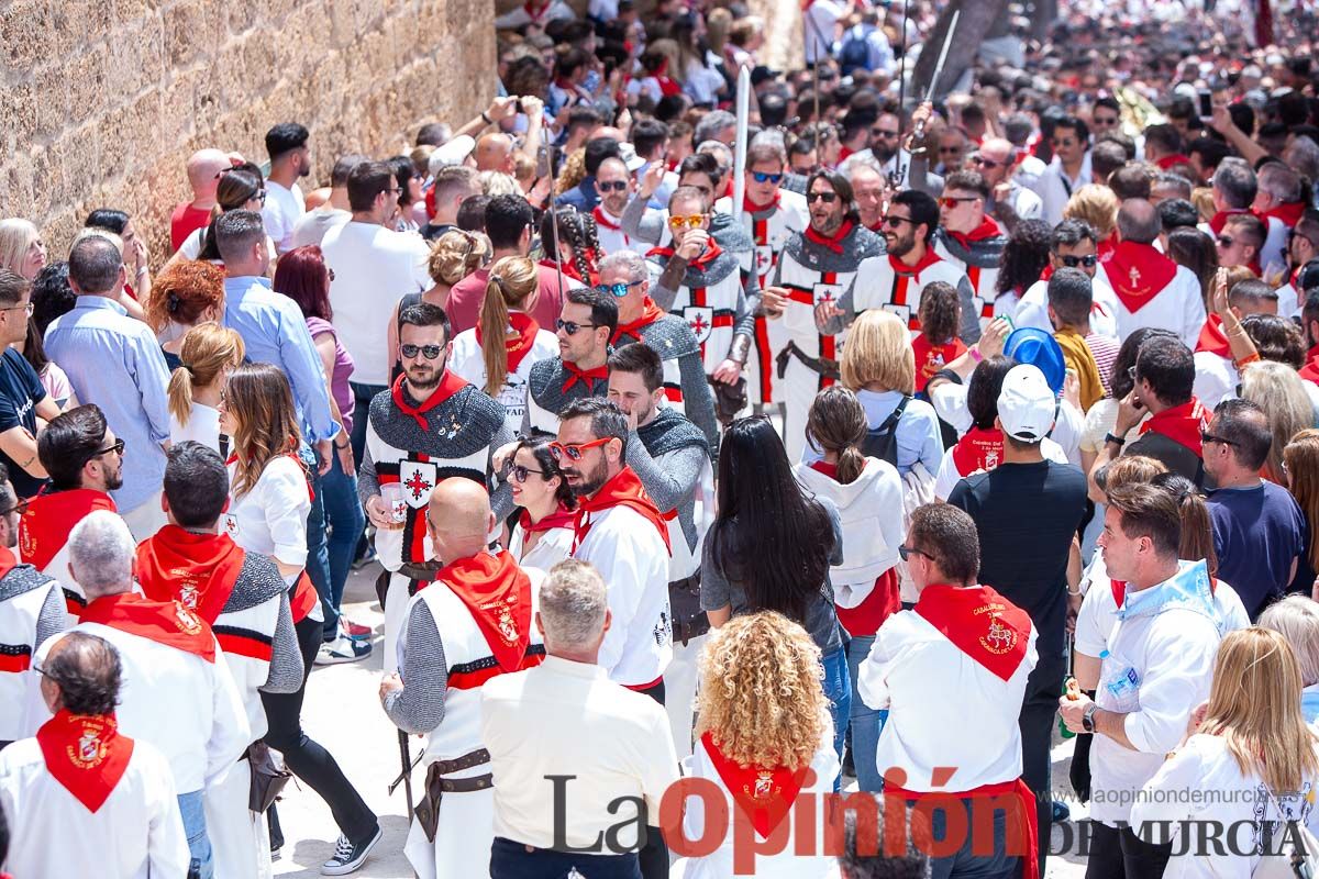 Moros y Cristianos en la mañana del día dos en Caravaca