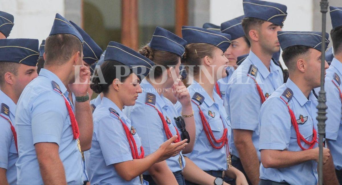 Fin de curso militar de la princesa Leonor en Gran Canaria, en imágenes