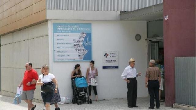 Imagen de un centro de salud en la capital de La Plana.