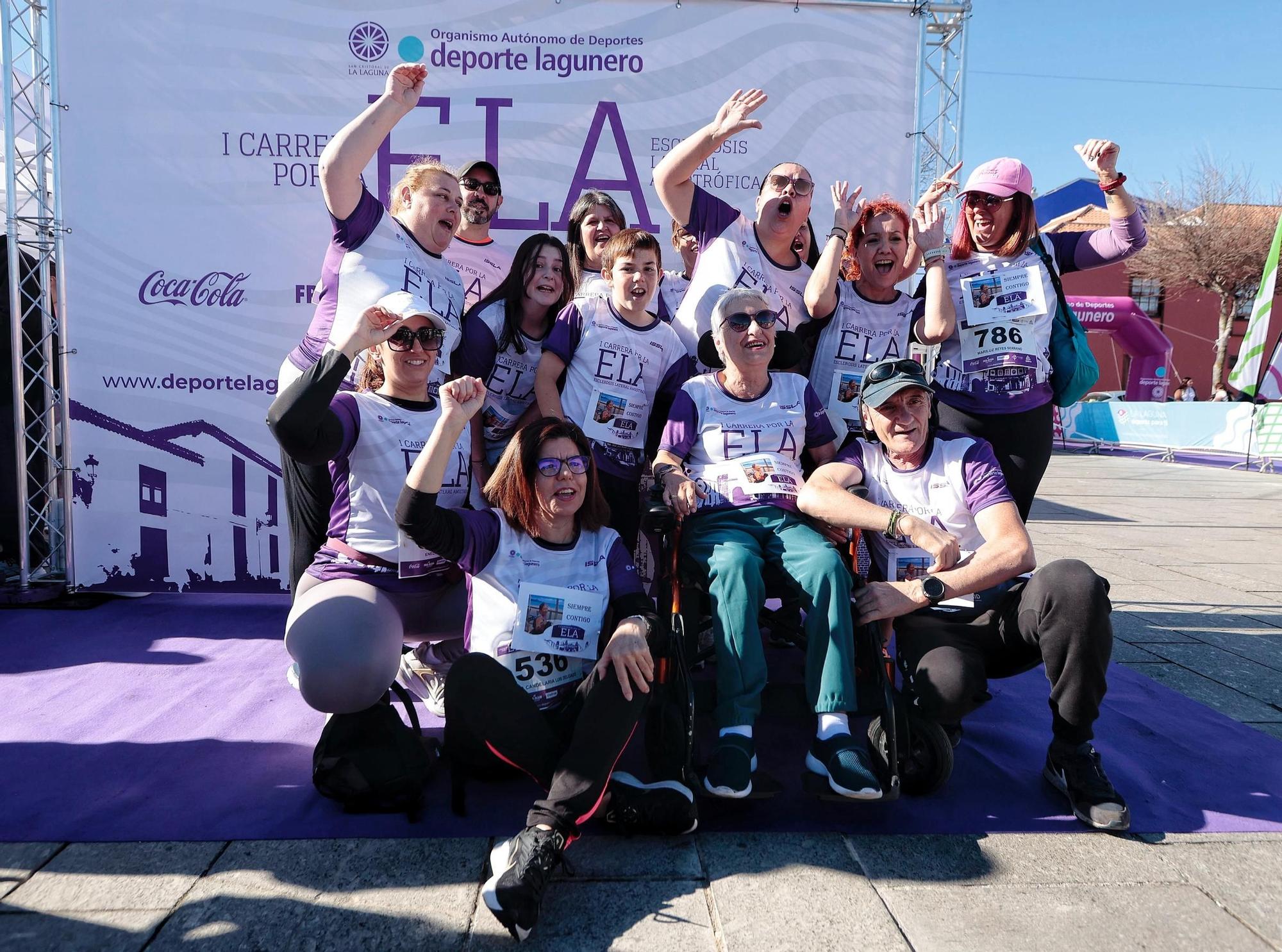 I Carrera por la ELA en La Laguna