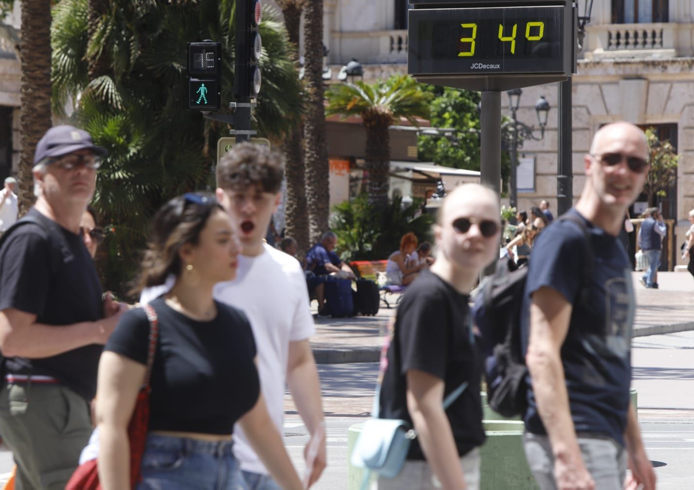 Valencia registra las temperaturas más altas de Europa