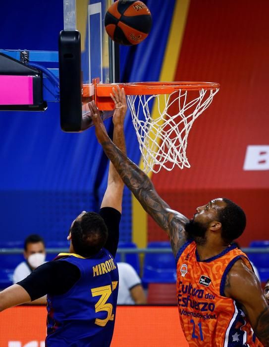 La victoria del Valencia Basket sobre el Barça