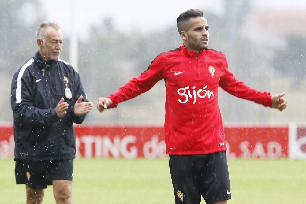 Entrenamiento del Sporting