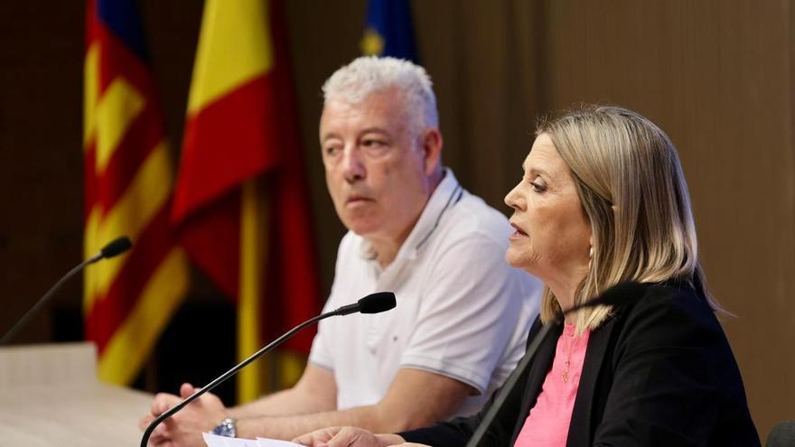 Rueda de prensa de la Consellera Ortí sobre la reunión con los sindicatos