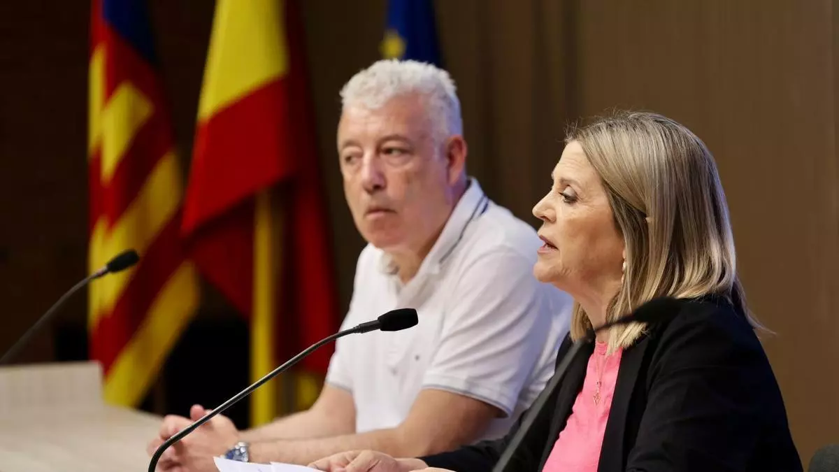 Rueda de prensa de la Consellera Ortí sobre la reunión con los sindicatos
