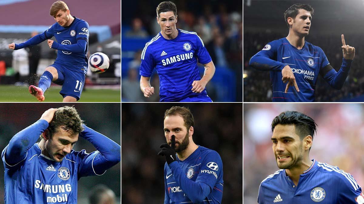 La 'maldición' del 9 que persigue a los delanteros estrella del Chelsea