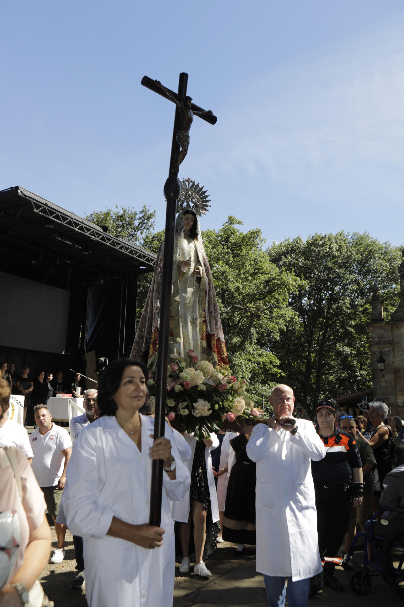 El día de Langreo en El Carbayu