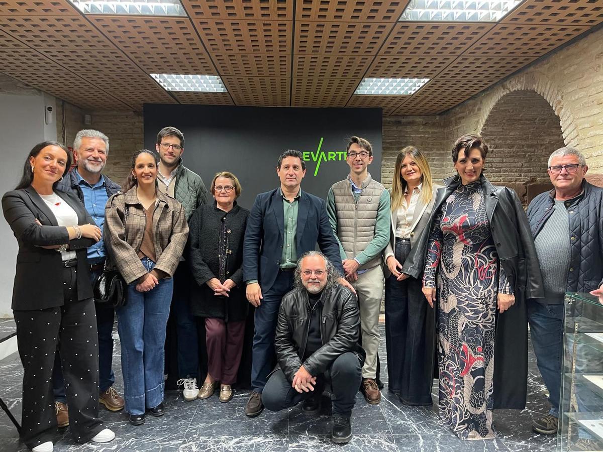 Participantes de ElevArte 2026, la cita anual de arte contemporáneo que se celebra en El Carpio.