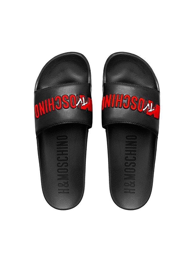 Todas las imágenes de la colección de Moschino x H&M: palas logo