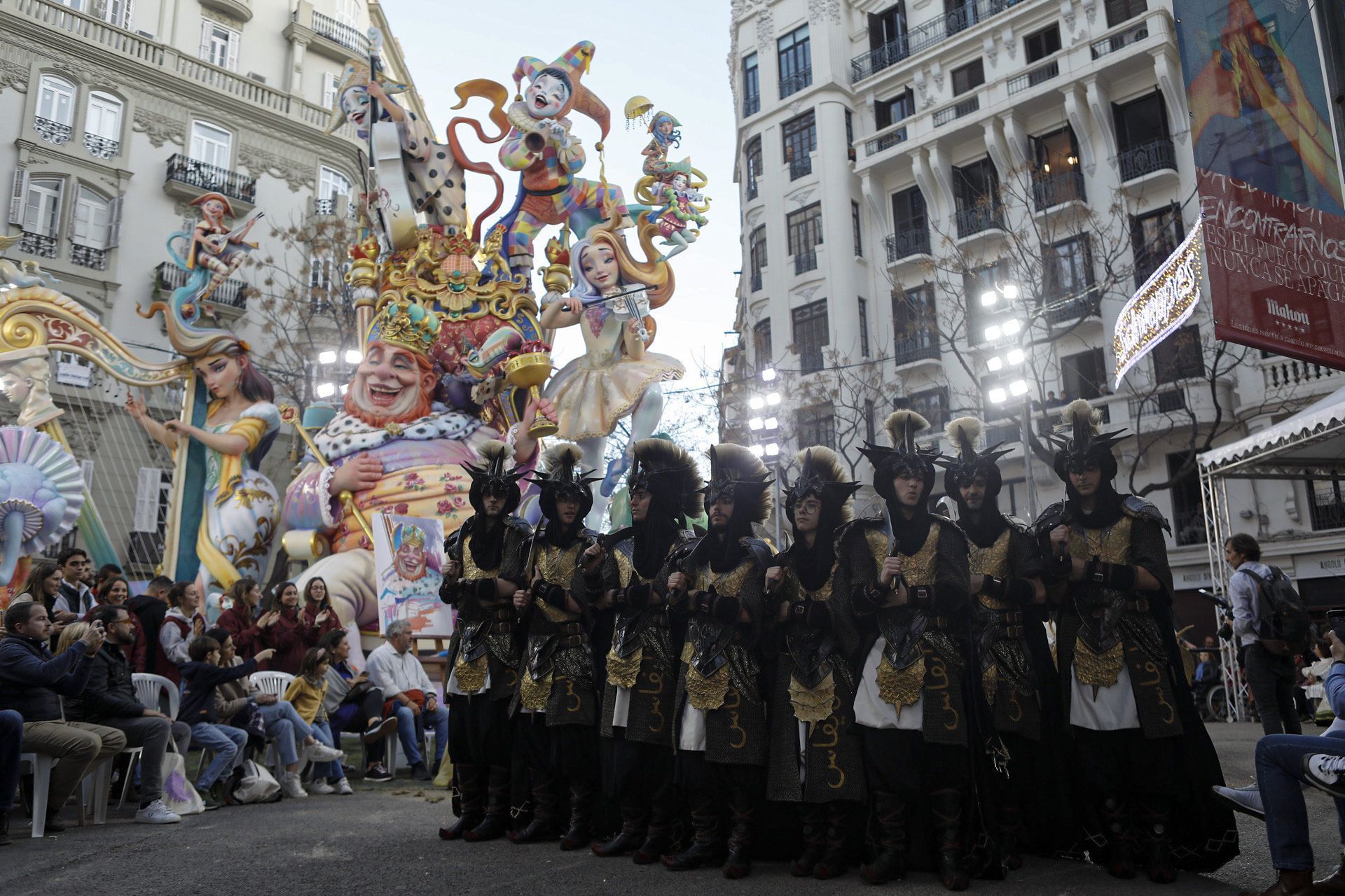 Parada Mora de Almirante en las Fallas de 2023