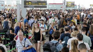 Más colas en el aeropuerto de El Prat