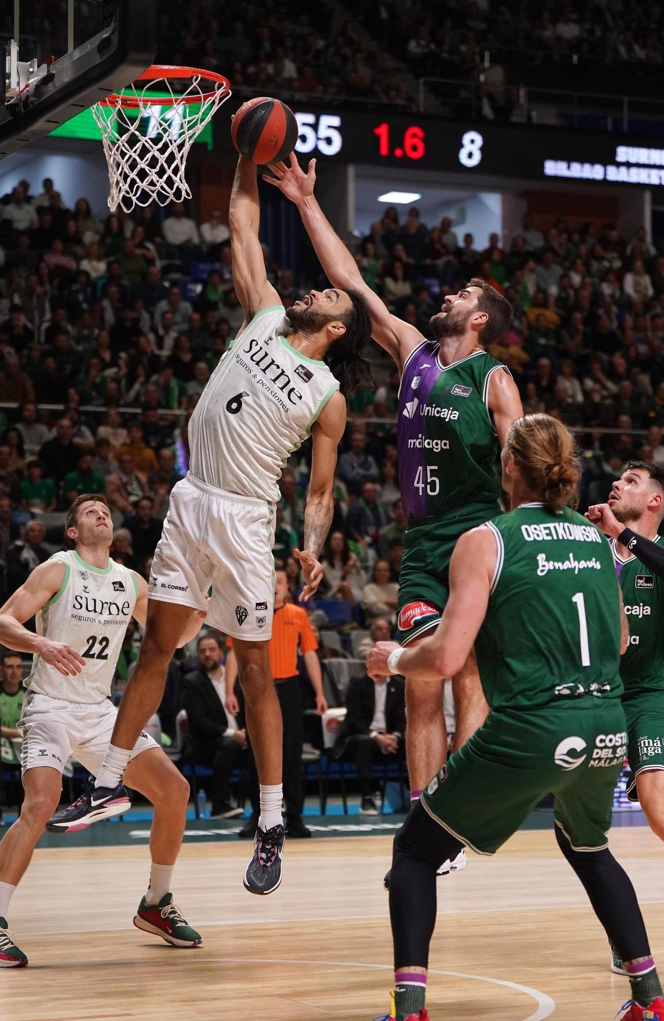 Liga Endesa | Unicaja - Bilbao Basket, en imágenes