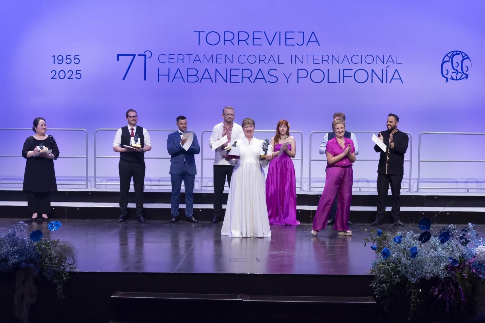 Así fue la clausura del Certamen de Habaneras en Torrevieja